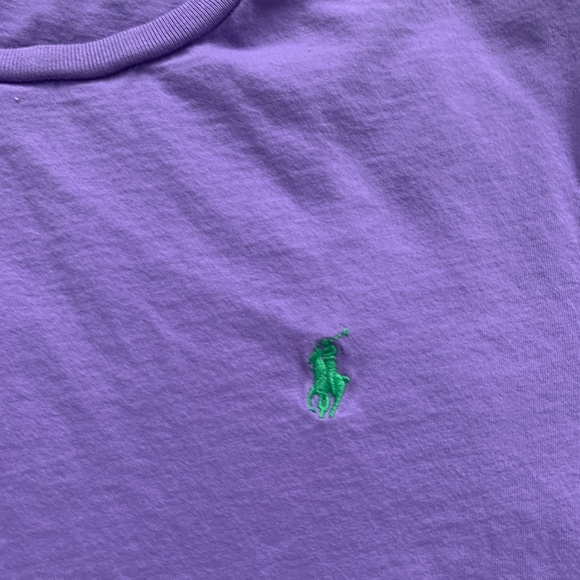 Polo by Ralph Lauren Purple Short Sleeve T Shirt- Size Large - Picture 6 of 10